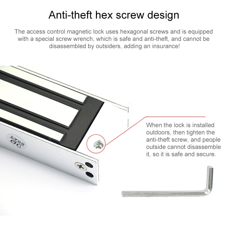 YH-280D Double Door Magnetic Lock (280kg) YH-280D Double Door Magnetic Lock (280kg)